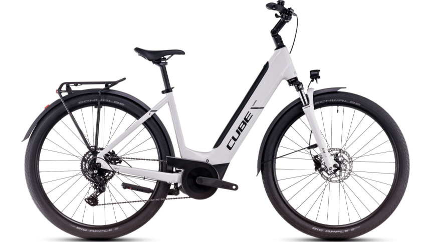 Vélo de Voyage Électrique Cube Touring Hybrid One 625 Easy Entry Shimano Cues 2025 Vélo de Voyage Électrique Cube Touring Hybrid One 625 Easy Entry Shimano Cues 2025