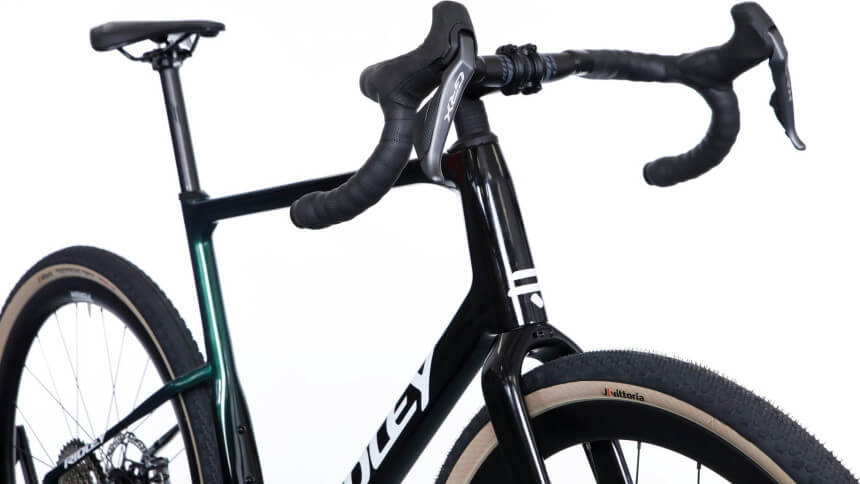 Vélo de Gravel Ridley Kanzo Adventure Shimano GRX Di2 2023 Vélo de Gravel Ridley Kanzo Adventure Shimano GRX Di2 2023